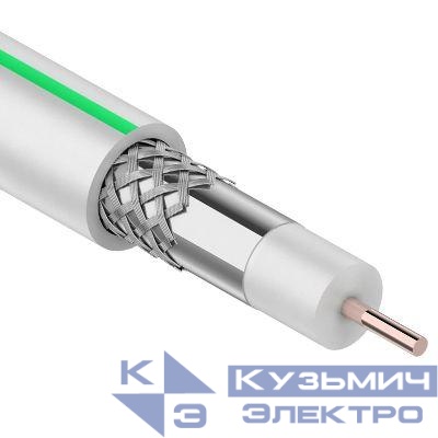 Кабель MARS 4K Cu/Al/CuSn (96%) 75Ом Б (уп.100м) Rexant 01-2501