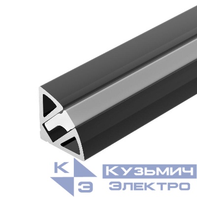 Профиль SL-KANT-H11-2000 ANOD BLACK L2000 алюм. Arlight 044086