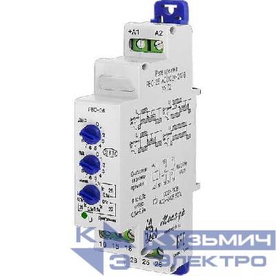 Реле времени РВО-26 ACDC24-240В УХЛ4 Меандр A8302-16930685