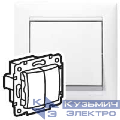Механизм выключателя 2-кл. СП Valena бел. (DIY-упак.) Leg 694265