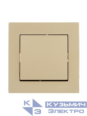 Выключатель VESNA зол. LEZARD 742-3688-100