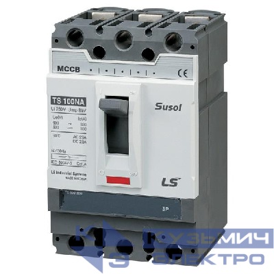 Выключатель-разъединитель TS100NA DSU100 100А 3P3T LS Electric 105028800