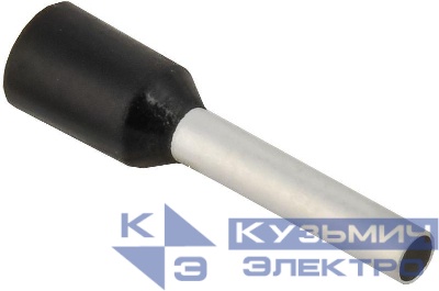 Наконечник НШВИ 1.5-10 черн. (уп.20шт) IEK UGN11-D15-010-020