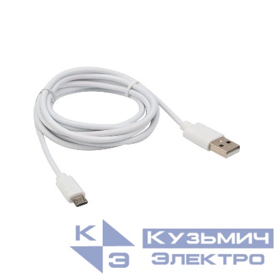Шнур micro USB (male) - USB-A (male) 1.8м Rexant 18-1164