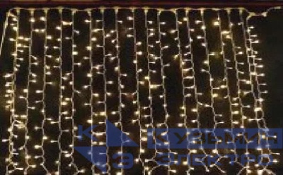 Гирлянда "Занавес" LDCL544-Y-E 544 желт. светодиодов 1.5х2.2м 16 нитей соединяемый до 8шт для помещений SHLights 4690601035615