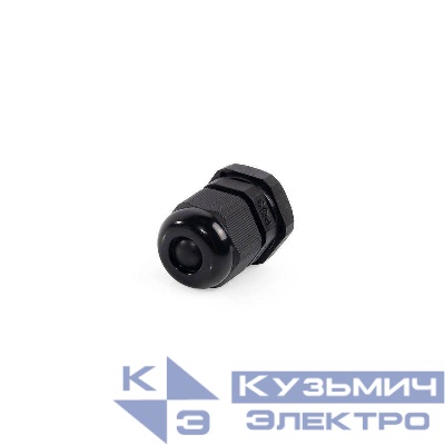Ввод кабельный пластиковый PG 9 (4-8 мм) черн. (уп.100шт) Fortisflex 88640