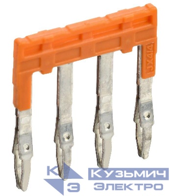 Перемычка гребенчатая для CP 4кв.мм 4PIN IEK YCT20-00-K03-004-EC-4P