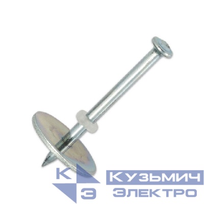 Дюбель гвозди по бетону с шайбой DNW 22 мм (100 шт./уп)