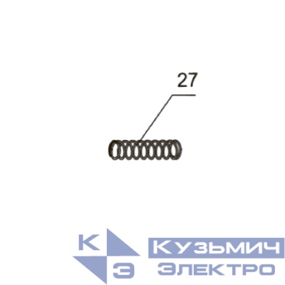 Запчасть №27 для FD301R. Пружина ударника