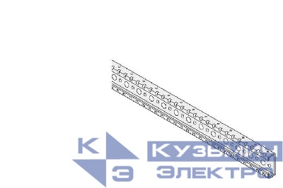 Профиль поперечный гальванический L=2013мм (уп.2шт) ABB 1STQ007391A0000