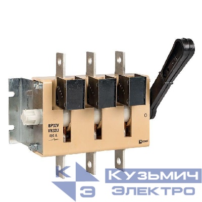 Выключатель-разъединитель ВР32У-39А31220 630А 1 напр. с дугогасит. камерами несъемная лев./прав. рукоятка MAXima EKF uvr32-39a31220