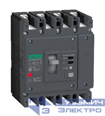 Выключатель автоматический силовой 4п (3P+N) 50А 50кА ВА-302Rc Sel 50/100/300мА 0.4/0.5/1с DEKraft 28535DEK