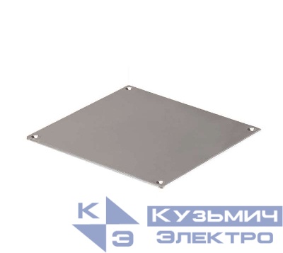 Крышка для цоколя KTA8... глухая алюм. Simon Connect KTA904-8