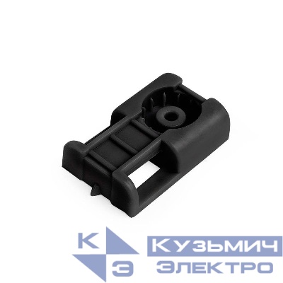 Площадка монтажная под пистолет усилен. ПМОп 29х20 черн. (уп.100шт) Fortisflex 89485