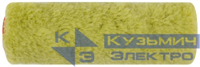 Ролик сменный полиакриловый "миди" диам. 28/52мм ворс 12мм 150мм зел. FIT 02635