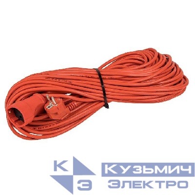 Удлинитель-шнур 1х30м с заземл. 16А IP20 Зевс 2.0 3.5кВт ПВС 3х1 PROxima EKF USB02-16-310-1-30