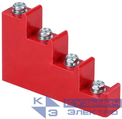 Изолятор ступенчатый ИС4-20 (М6) сил. с болтом IEK YIS11-4-20-B