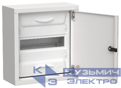 Корпус ЩРн-12 (1х12) TITAN 5 335х310х140 IP31 метал. бел. IEK TI5-50-N-012-31