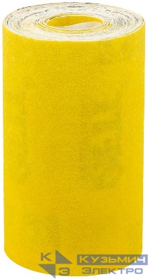 Рулон шлифовальный мини на бумажной основе алюм./оксидный абразивный слой 115ммх5м Р 60 FIT 38063