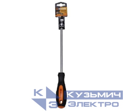 Отвертка шлицевая SL8 200мм Вихрь 73/6/2/11