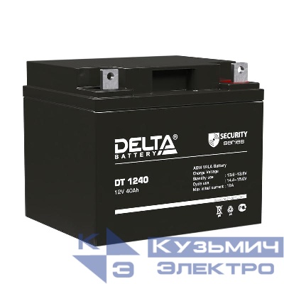 Аккумулятор ОПС 12В 40А.ч DT 1240 Delta 4614010040016