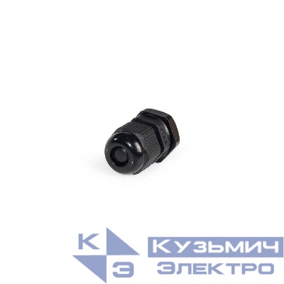 Ввод кабельный пластиковый PG 7 (3-6.5 мм) черн. (уп.100шт) Fortisflex 88639