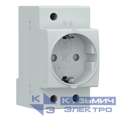 Розетка РДЕ-47 16А (под евро вилку с заземлением) PROxima EKF RDE4716