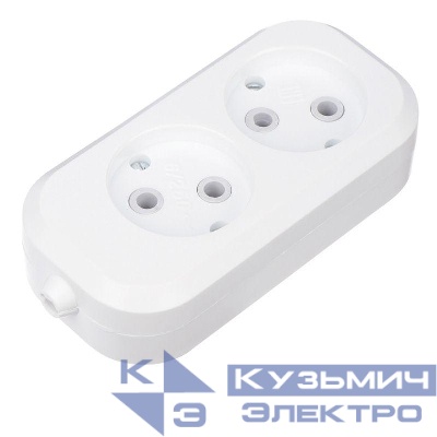 Колодка удлинителя 2-м без заземл. Rexant 11-8701