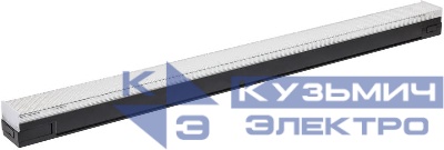Светильник светодиодный 1022 PRO 60Вт 4000К 1500мм магистральный линейный призма черн. IEK LTP-DCK-0-1022-060-40-K02