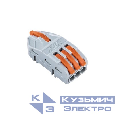 Клемма монтажная СМК PTC-1P 4213 450В 32А 0.08-2.5(4.0)кв.мм JazzWay 5073982