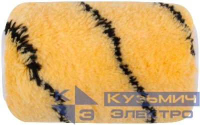 Ролик полиакриловый с черной полоской диам. 40/61мм ворс 10.4мм 100мм беж. FIT 01856