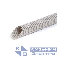 Труба гофрированная ПВХ тяжелая d20мм с протяжкой (уп.100м) Урал Пак ГФ-0110720-100