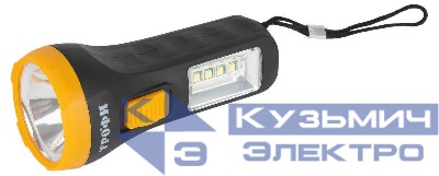 Фонарь универсальный UB-101 1SMD + 4LED 1Вт элементы питания 1хAA (не в компл.) Трофи Б0054034