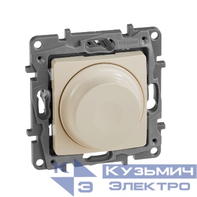 Механизм светорегулятора поворотного СП Etika 300Вт без нейтрали сл. кость IEK 672319