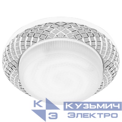 Светильник DL388 20Вт 230В GX53 потолочн. встраив. без лампы бел. FERON 29715