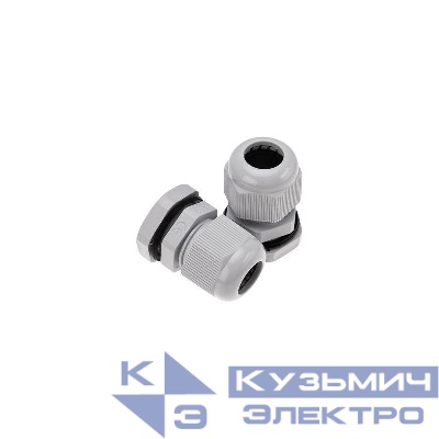 Ввод кабельный PG-11 (5-10мм) сер. Rexant 07-8011