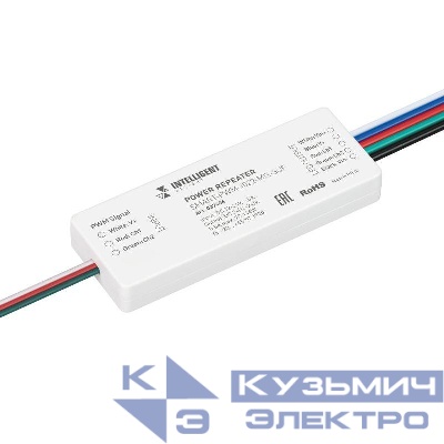 Усилитель SMART-PWM-1022-MIX-SUF (12-24В 2х3А) (IP20 пластик) INTELLIGENT ARLIGHT 037406