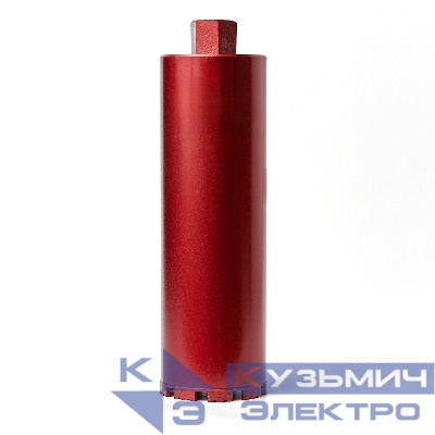 Коронка алмазная для мокрого сверления 18x370 мм, M22 FEDAST