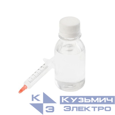 Компаунд силиконовый прозрачный ПК-68 (двухкомпонентн.) 100гр Rexant 09-3985