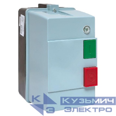 Пускатель магнитный КМЭ 25А 230В с РТЭ и индикатором PROxima в корп. IP65 EKF ctrp-r-25-230v-led