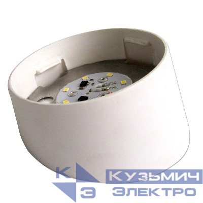 Светильник ДББ "Спецсвет" 03-007-401 (317) LED 7Вт 5000К IP20 настенный/без стекла/корпус наклонный АС220В (групп.упак.) Элетех 1030450317