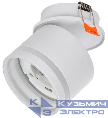 Светильник 4033 встр. поворотн. GX53 бел. IEK LT-UVB0-4033-GX53-1-K01