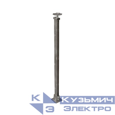 Стойка фальшпола двойная регулируемая 41х41 L1975 2SFR41-1975 регулировка 1950-2000мм КМ LO48787