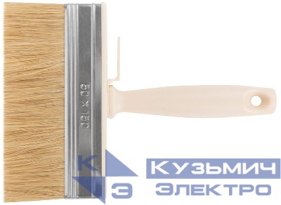 Макловица натуральная светлая щетина пластиковый корпус "мини" 50х150мм FIT 01654