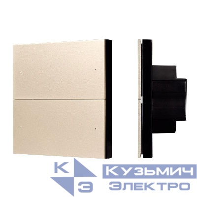 Панель кнопочная SMART-DMX512-801-22-4G-4SC-DIM-IN Gold (230В 2.4G) (IP20 пластик) INTELLIGENT ARLIGHT 039313