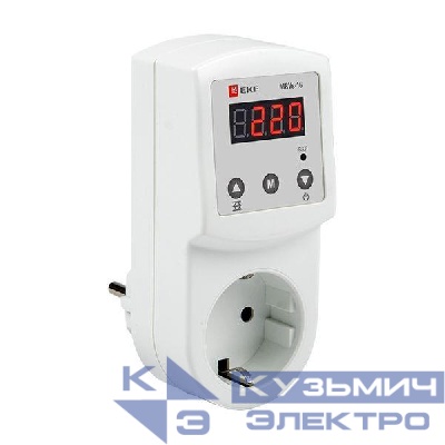 Реле напряжения цифровое розеточное MRVs-16 PROxima EKF MRVs-16