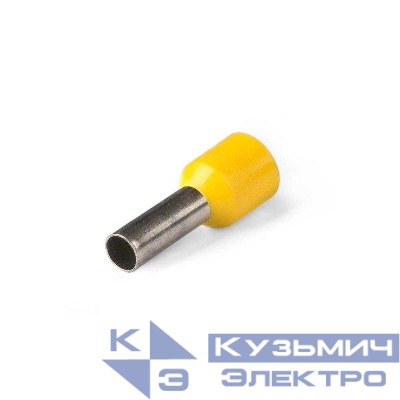 Наконечник штыревой втулочный изолированный НШВИ 6.0-10 КВТ 92306