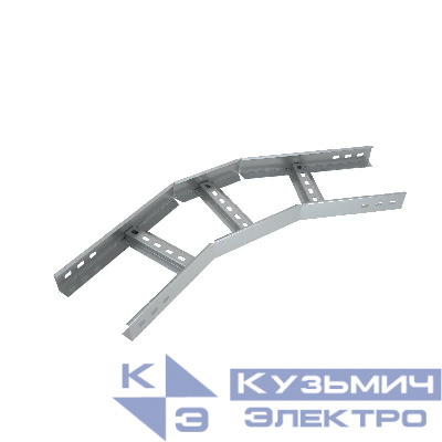 Угол для лотка горизонтальный лестн. 45град. 400х70 сталь 1.5мм LGL45-70-400-1.5 КМ LO4035