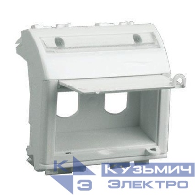 Адаптер для оптволоконных разъемов бел. DKC 76615B