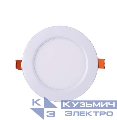 Светильник светодиодный PPL-R WH 6Вт 4000К IP40 d120мм ДВО встраив. ультратонкий кругл. JazzWay 5008465A